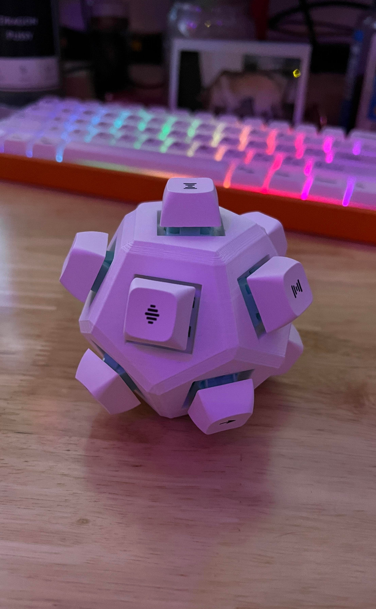 Pic: Dodecahedron switch holder
