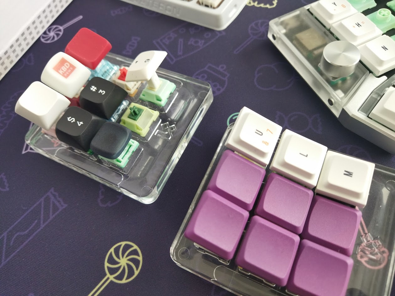 Experimenting with keycap profiles Pic: Experimenting with keycap profiles
