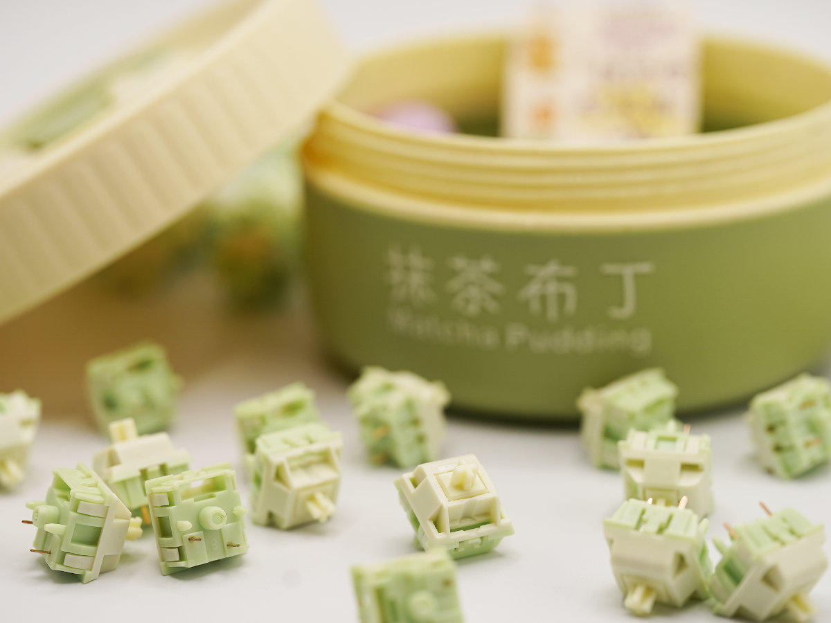 Keygeek Matcha Pudding at Lumekeebs. Pic: Keygeek Matcha Pudding at Lumekeebs.
