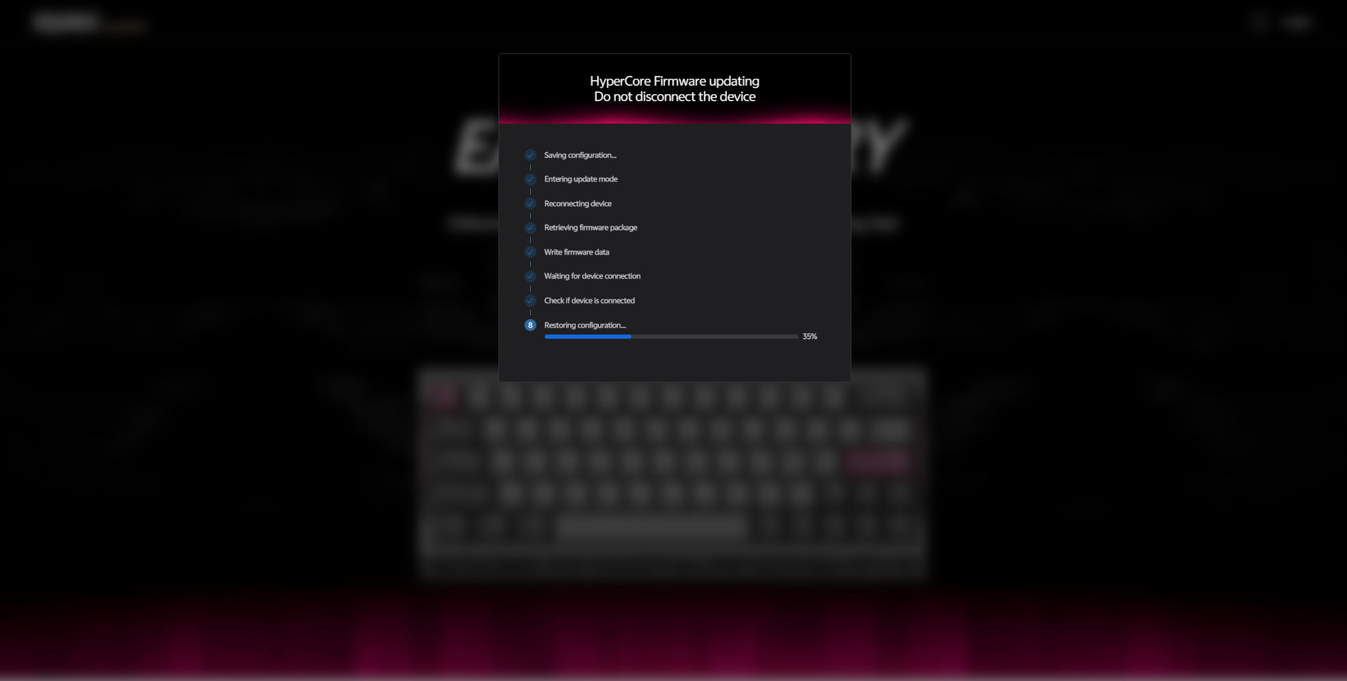 Pic: Firmware update