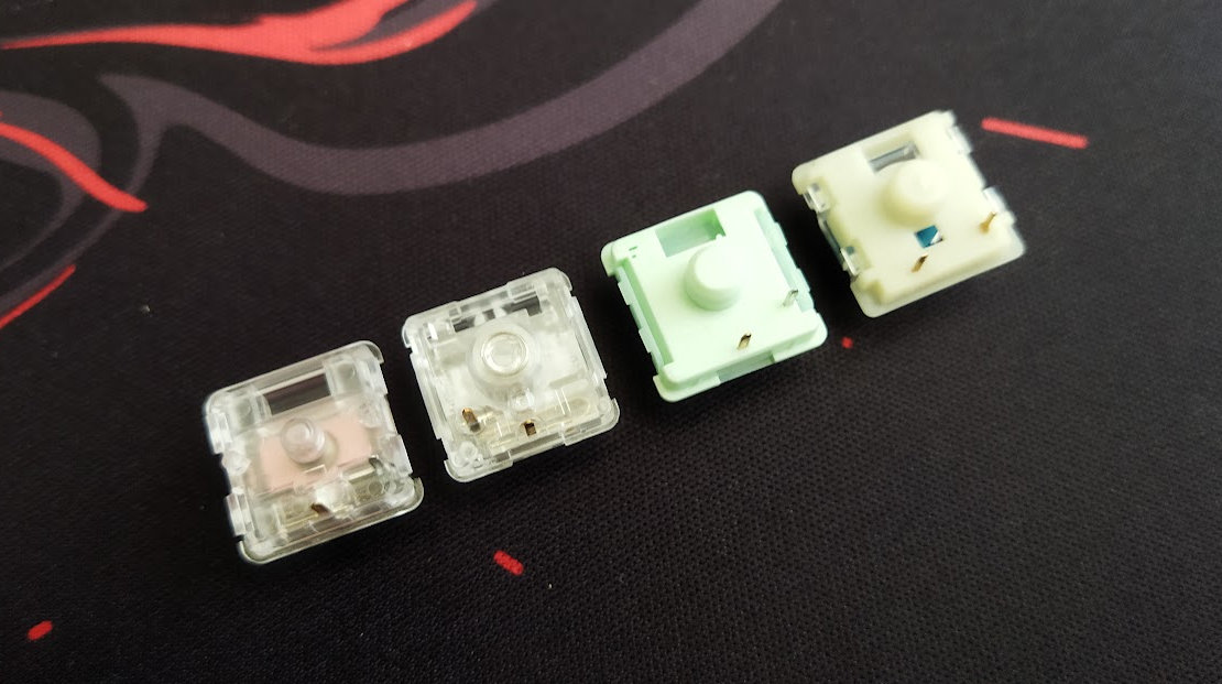 Pic: Choc V1, Jerrzi, Choc V2, GLP